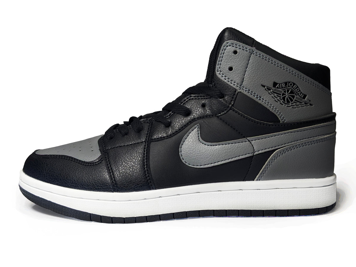 Air Jordan 1 Mid- Gray Black