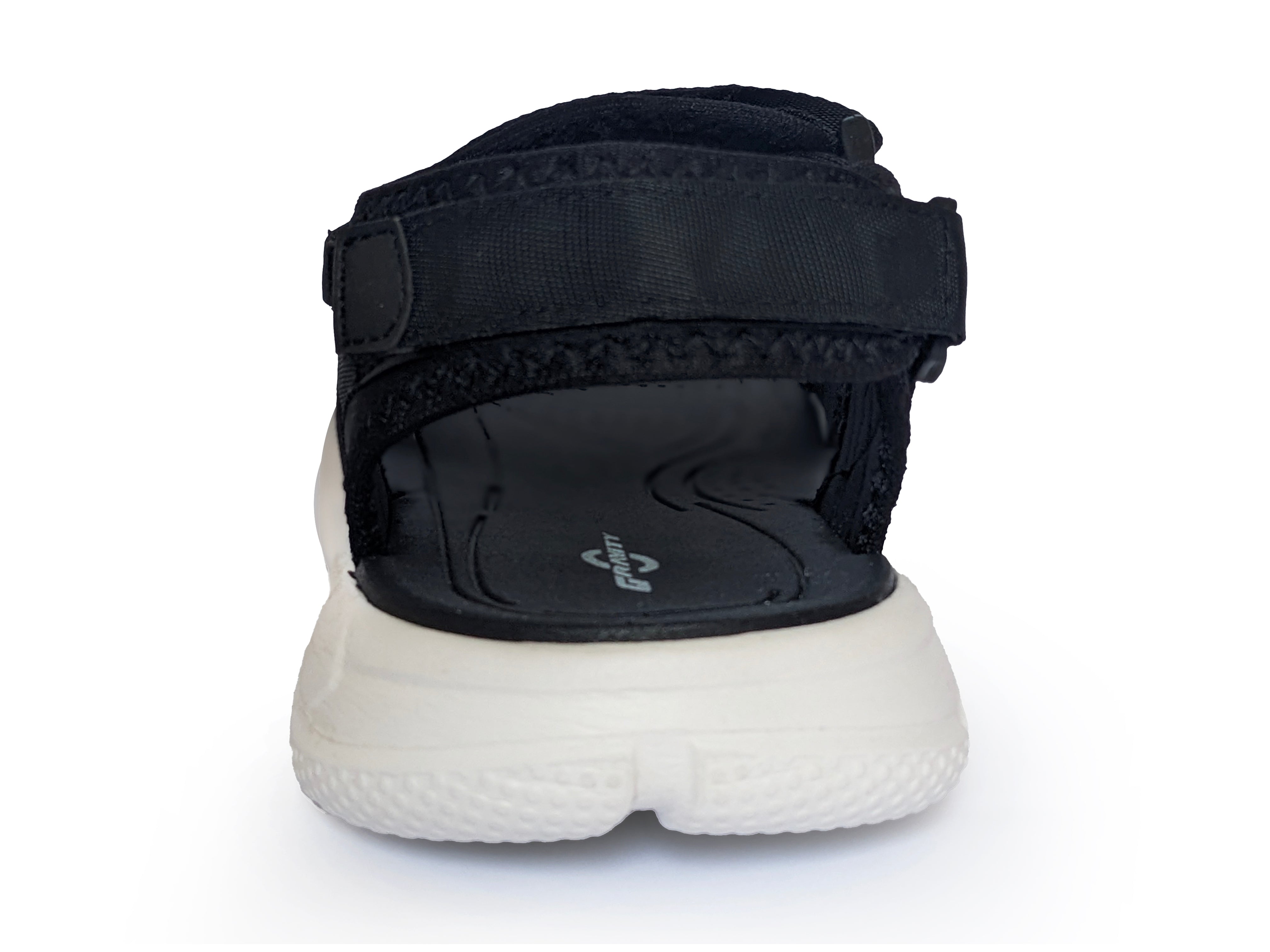 Men's  Casual Gravity Sandal- Black White
