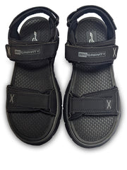 Men's Casual Sandal- Premium Black