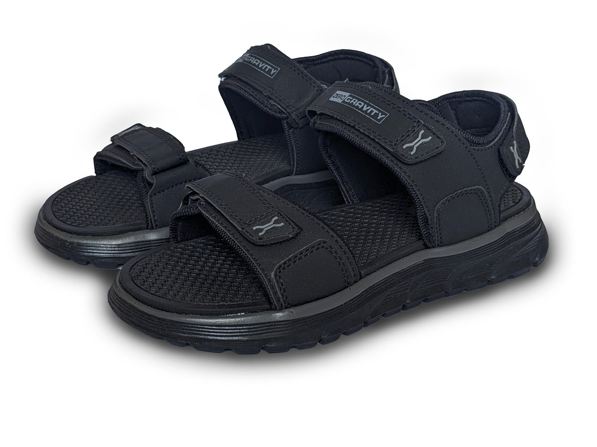 Men's Casual Sandal- Premium Black