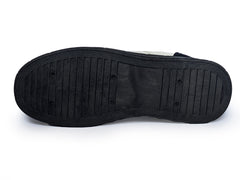 Men's Chunky Sole Sneakers – White & Black