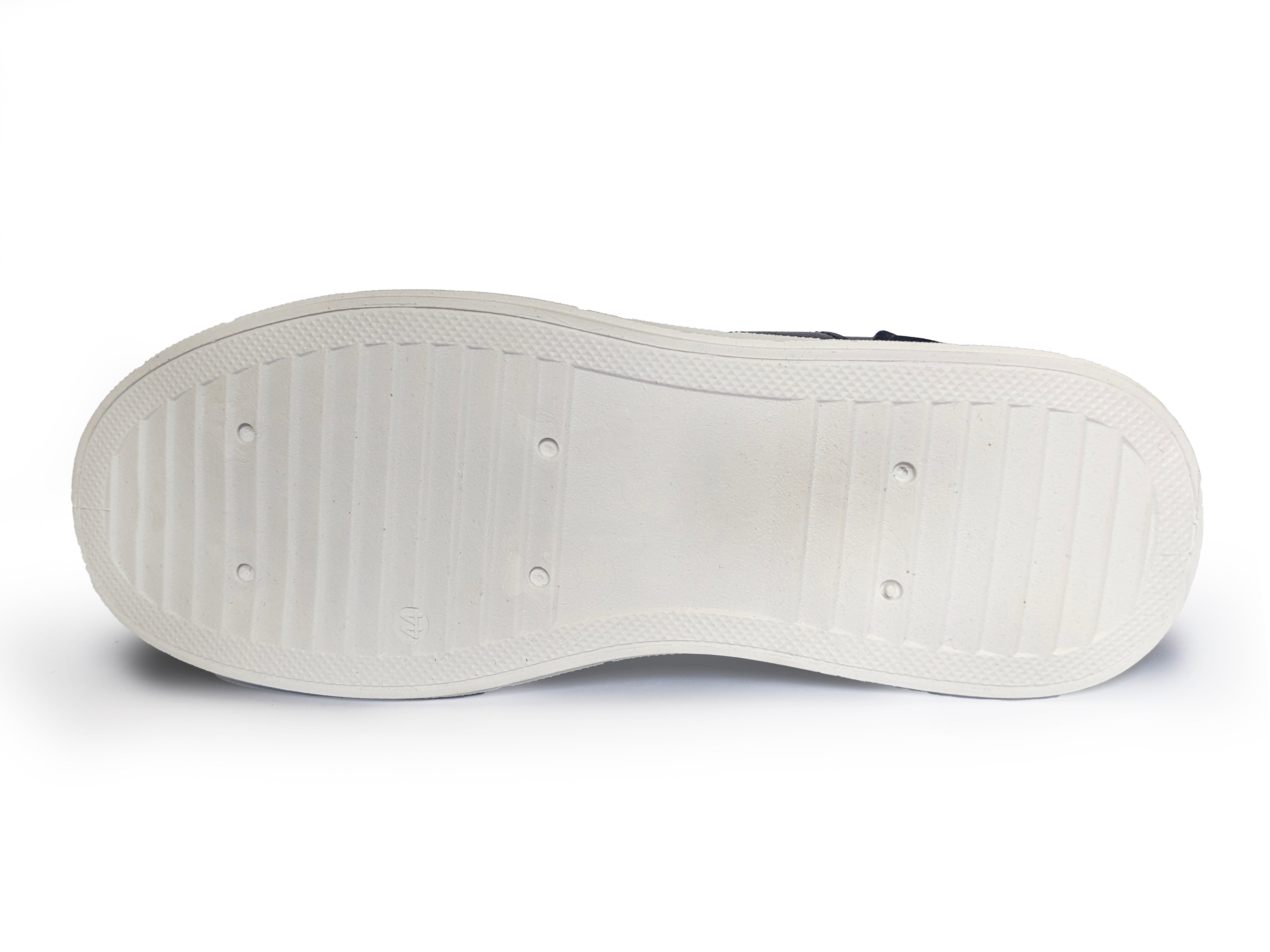 Men's Chunky Sole Sneakers – Black & White
