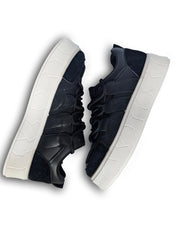 Men's Chunky Sole Sneakers – Black & White