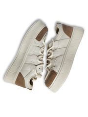 Men's Chunky Sole Sneakers – Cream Beige