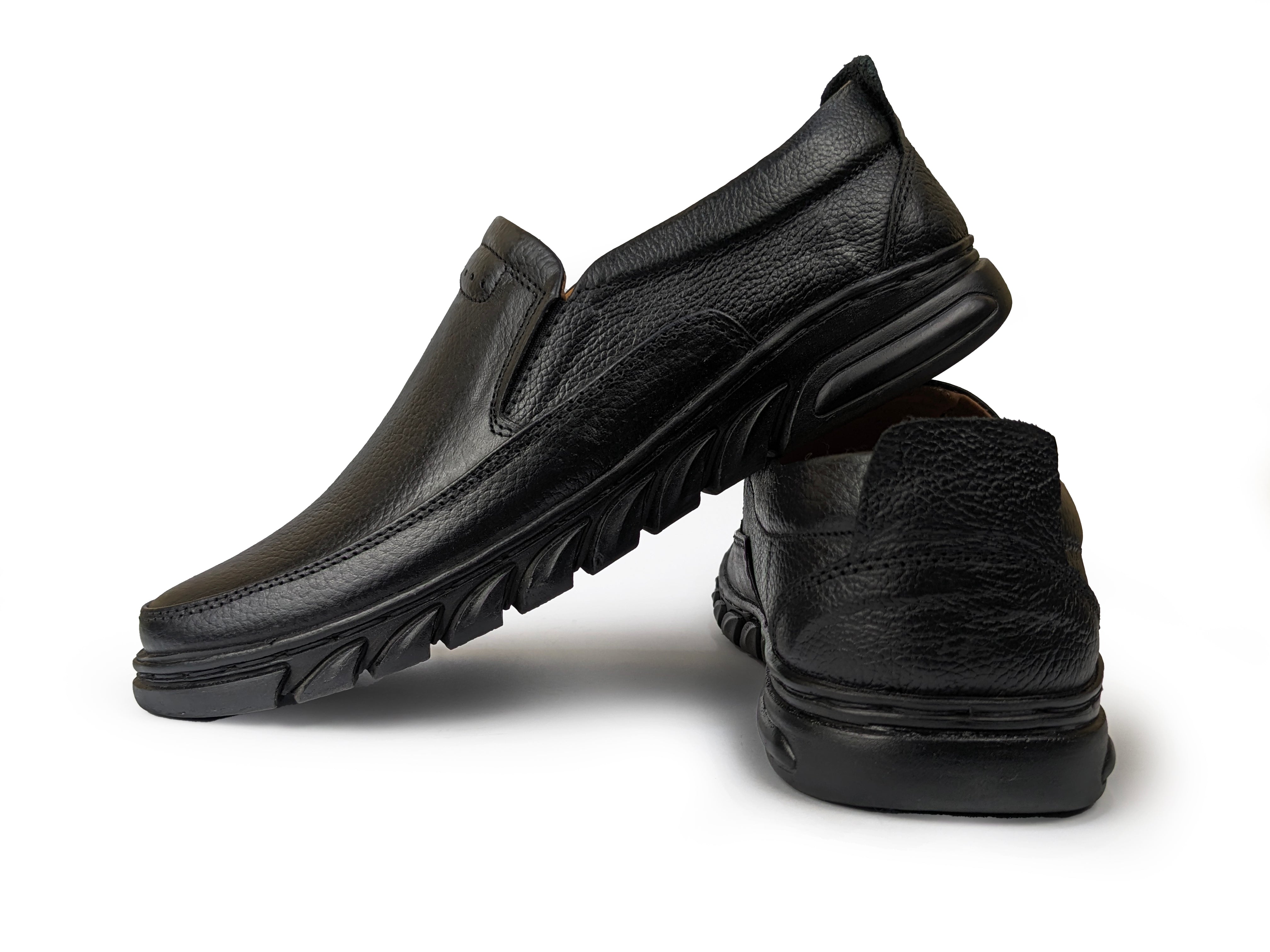 Men’s Leather Casual S09-Premium Black