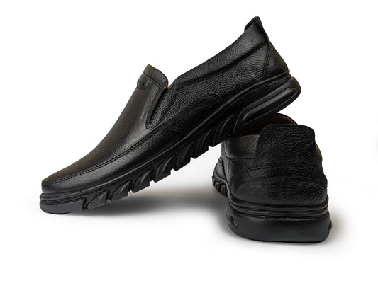 Men’s Leather Casual S09-Premium Black