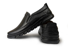 Men’s Leather Casual S09-Premium Black