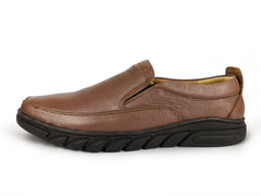 Men’s Leather Casual S11-Light Brown