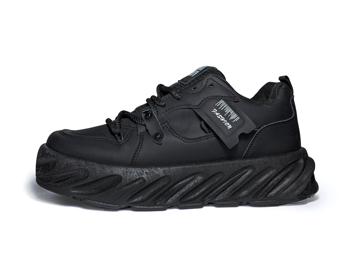 Men Fashion Sneaker-KMN Black